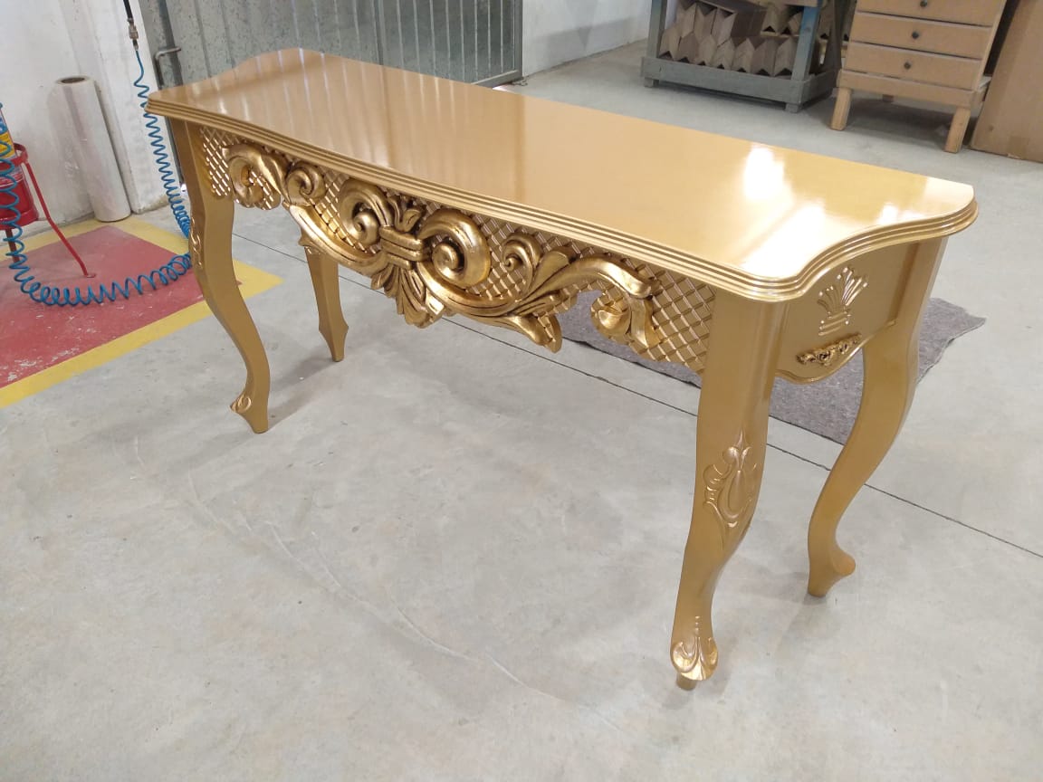 Aparador Copenhague Dourado Detal