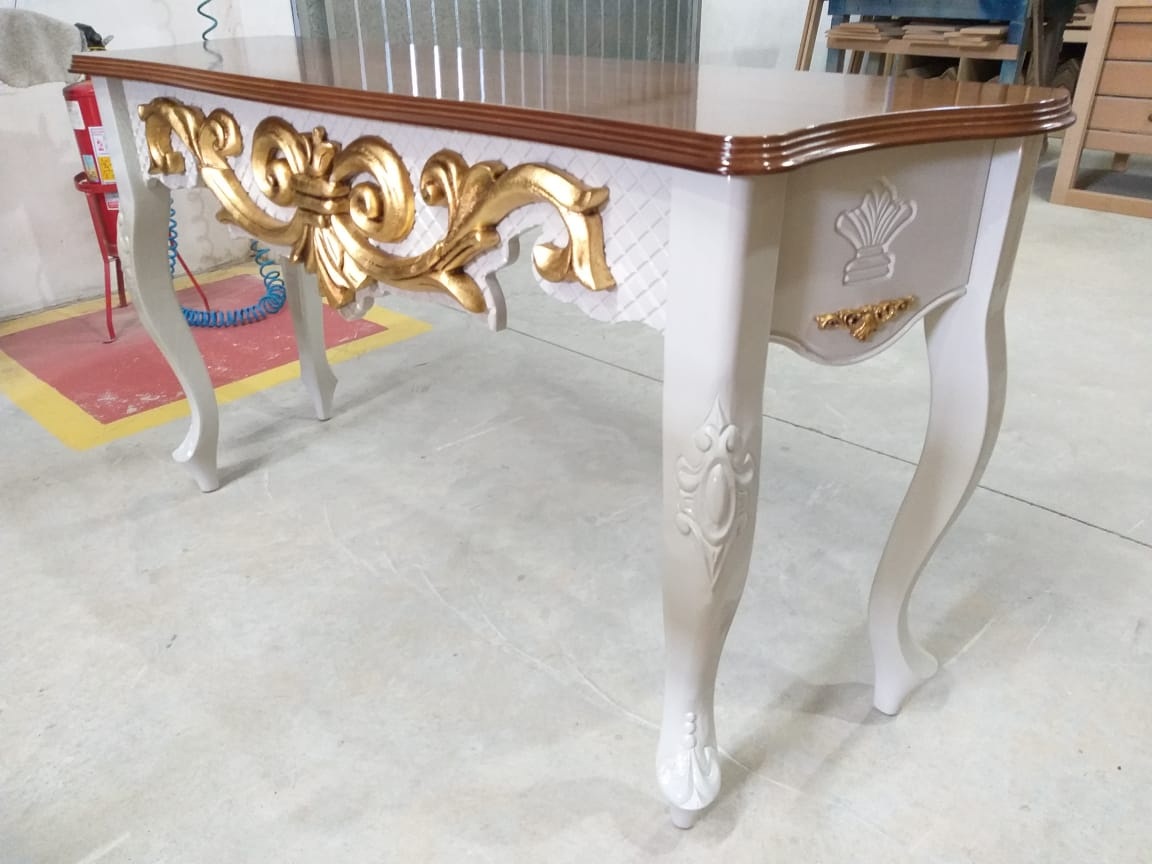 Aparador Copenhague Fendi Brilho tampo imbuia brilho