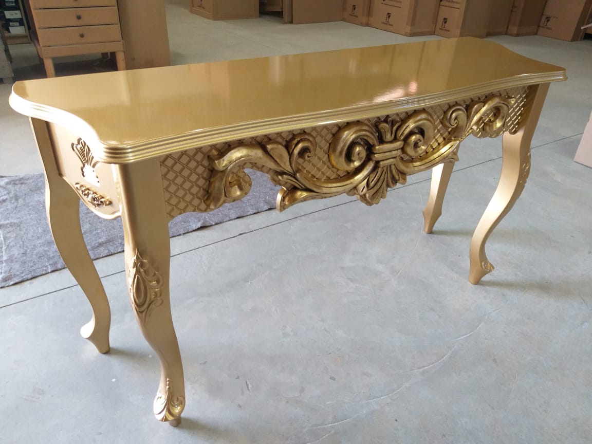 Aparador Copenhague dourado det